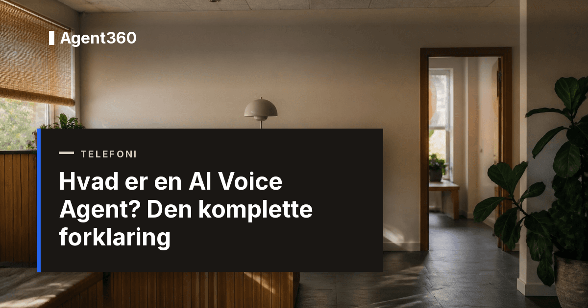Hvad er en AI Voice Agent? Den komplette forklaring (2026)