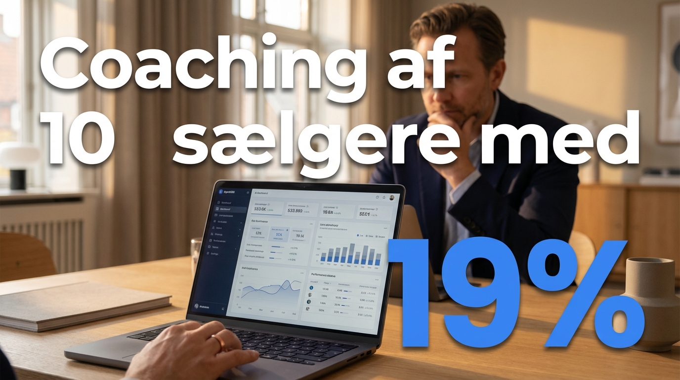 Coaching af 10 sælgere med AI: En guide til Sales Managers